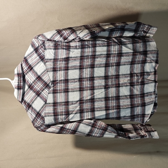 3/$10 Wrangler Western Flannel Button Down Flannel Juniors XL Extra Large 14-16 - Picture 6 of 6